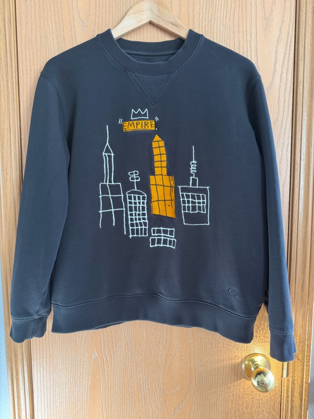 COACH x Jean-Michel Basquia Rare Discontinued Luxury Crewneck Sweatshirt Men’s L